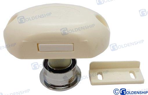 Loquet de porte (bouton chromé) | OEM 72440 | Quincaillerie | GOLDENSHIP