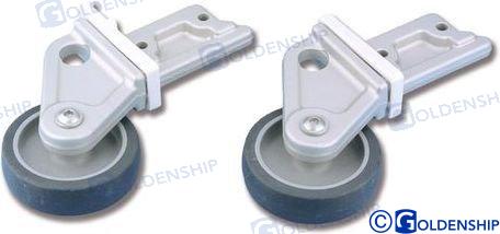 KIT DE ROUES DE PASSERELLE AVEC SUPPORT | OEM 73077 | QUINCAILLERIE | GOLDENSHIP