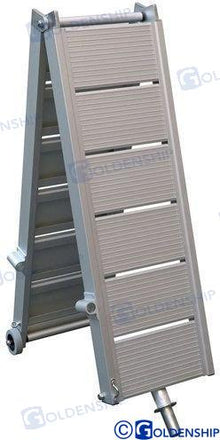 Passerelle pliante en aluminium 2,5 m | OEM 73175 | Quincaillerie | GOLDENSHIP