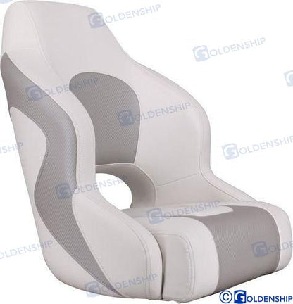 ASIENTO DEPORTIVO BLANCO/GRIS | OEM 73252 | HERRAMIENTAS | GOLDENSHIP