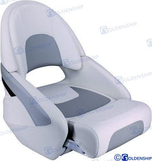 Coque de siège en plastique blanc/gris | OEM 73253 | Quincaillerie | GOLDENSHIP