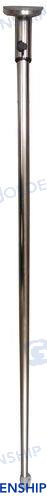 Mât de drapeau en acier inoxydable 80 cm | OEM 73307 | Quincaillerie | GOLDENSHIP