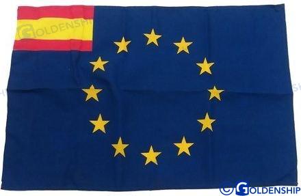 Drapeau Europe unie/Espagne 40 x 60 | OEM 73338 | Quincaillerie | Goldship