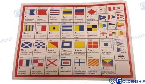 Drapeau international 40 x 60 cm | OEM 73442 | Quincaillerie | Goldship