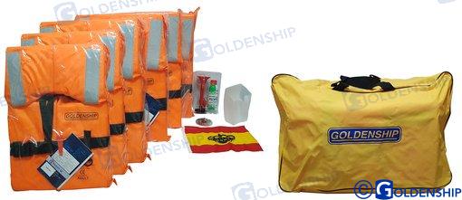 JUEGO DE SEGURIDAD 6X150NW | OEM 80029 | SEGURIDAD | GOLDENSHIP
