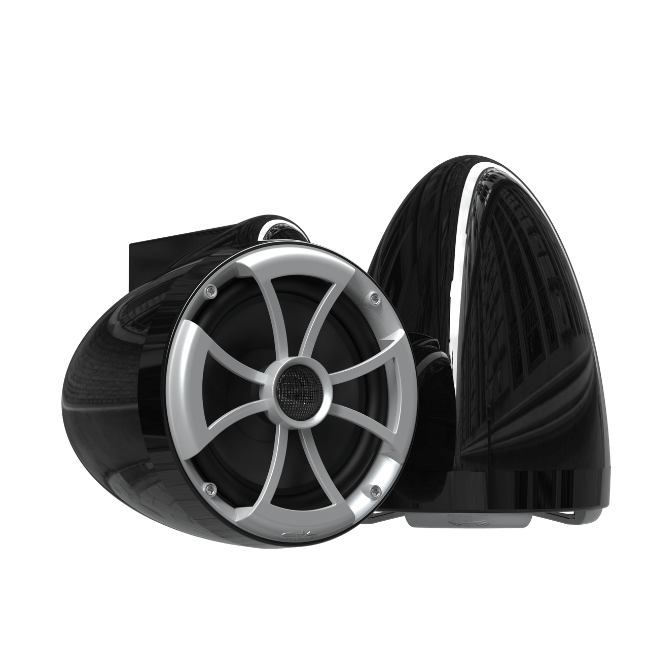 ICON8™ Black V2 | Wet Sounds ICON Series 8" Black Tower Speakers - TMP Global
