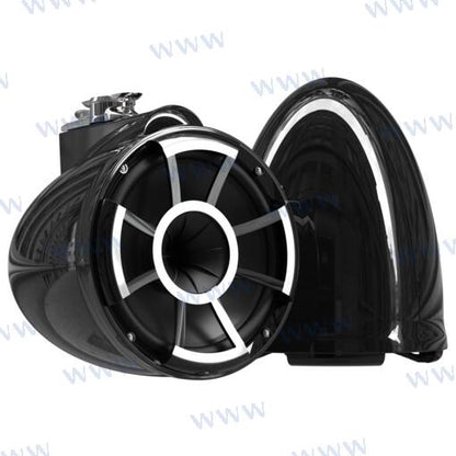REV10™ Black V2 | Wet Sounds Revolution Series 10" Black Tower Speakers - TMP Global
