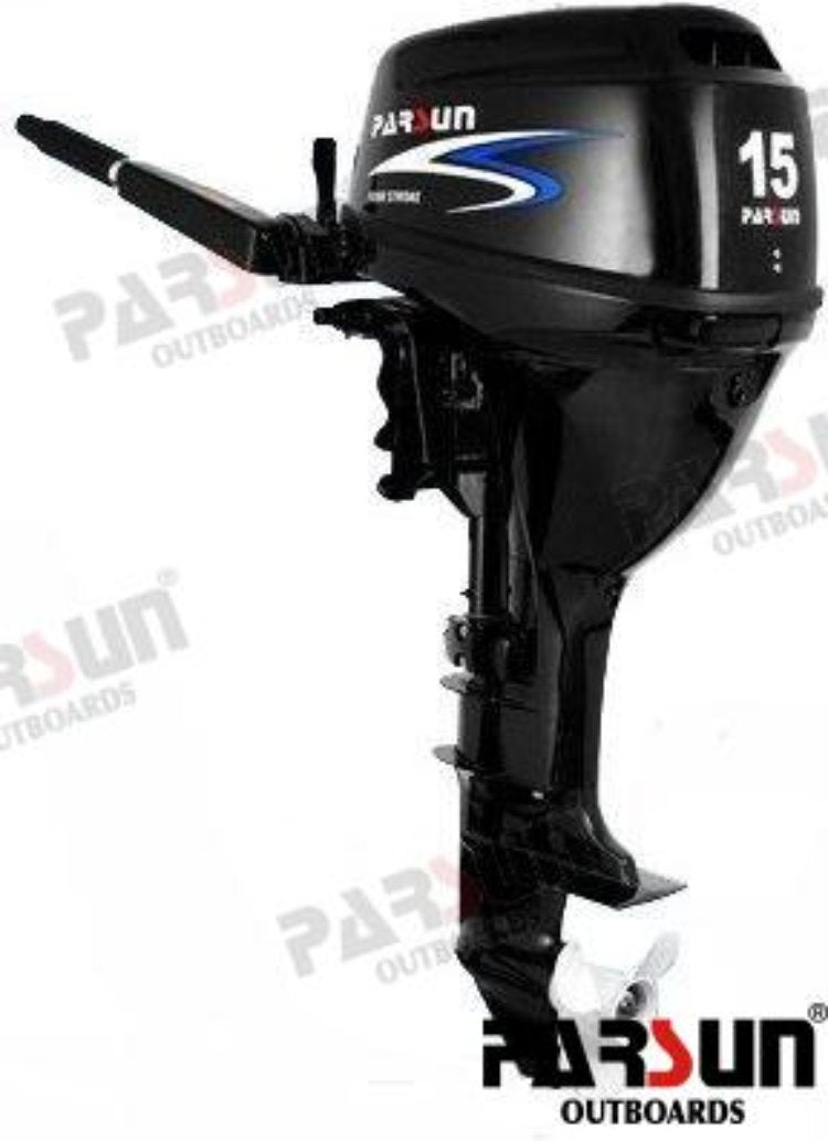 PARSUN 4STK 15 HP L (20") NEGRO | OEM 15ABWL-EFI | MOTOR FUERA DE BORDA