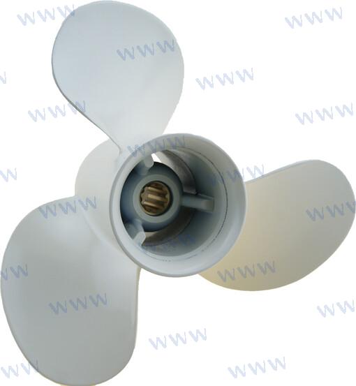 HÉLICE DE ALUMINIO YAMAHA 9.9 x 12 DERECHA | OEM 664-45954-01 | ALUMINIO | PARSUN