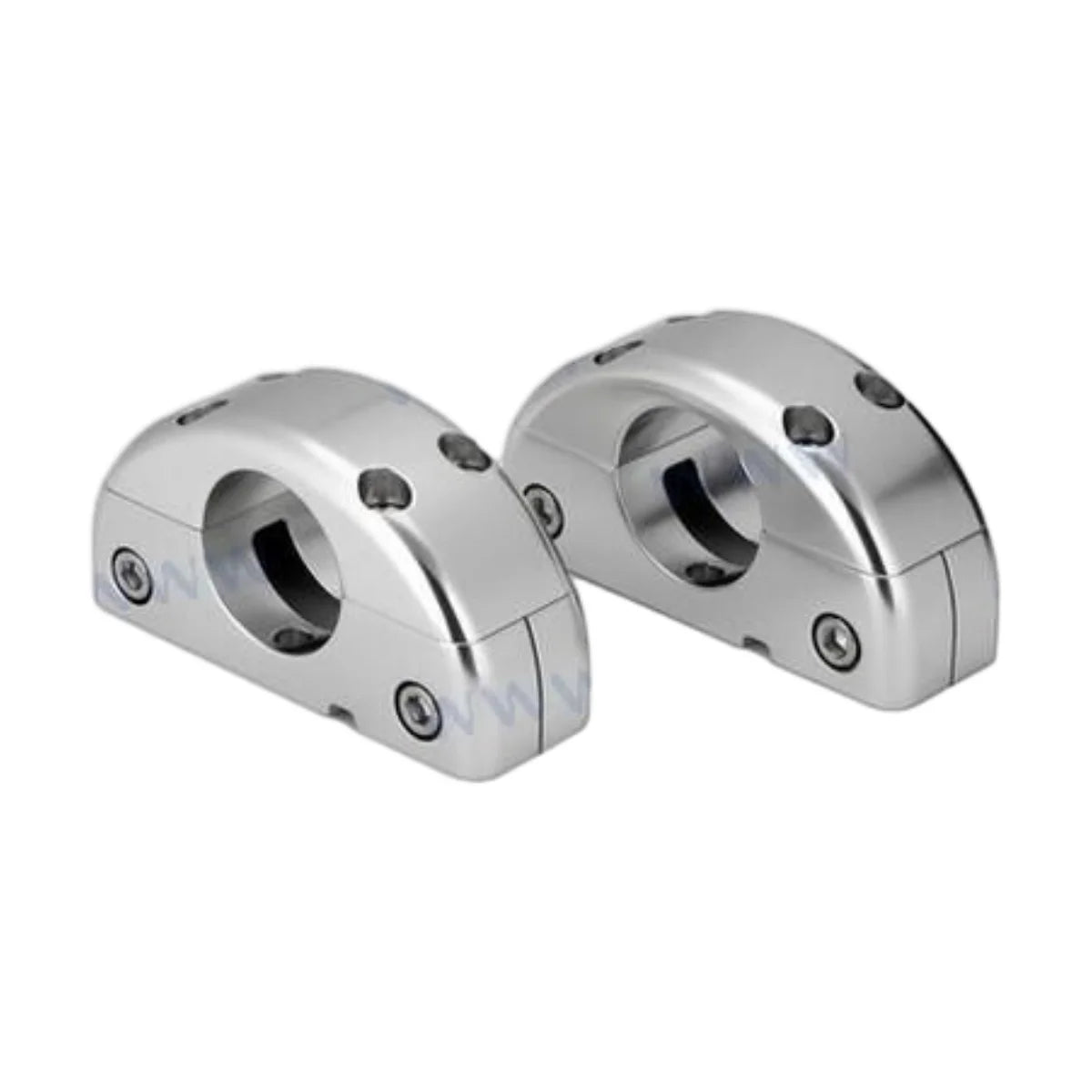 Image of a speaker fitment clamp on a white background.