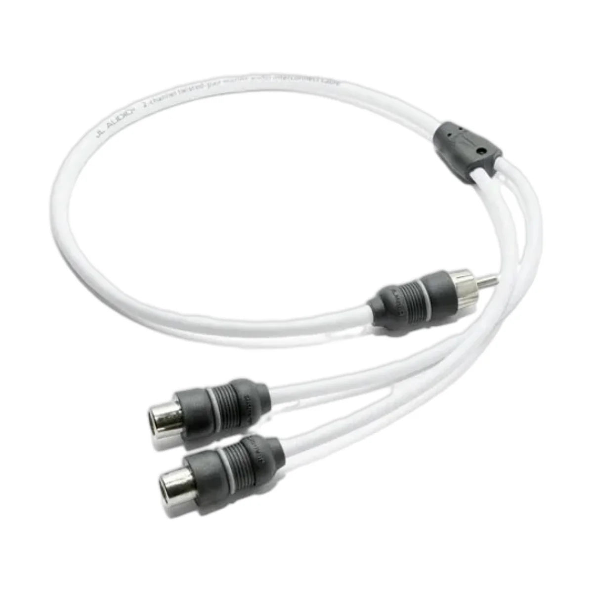 Image of an RCA splitter on a white background.