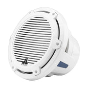 Image of a JL Audio marine subwoofer speaker on a white background.