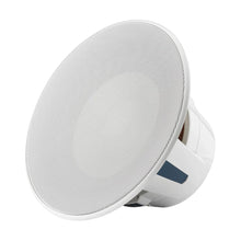 Image of a marine subwoofer speaker on a white background.