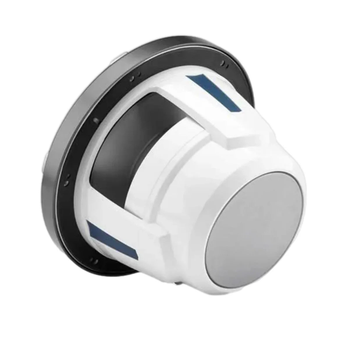 Image of a JL Audio marine subwoofer speaker on a white background.