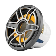 Image of a marine subwoofer speaker on a white background.
