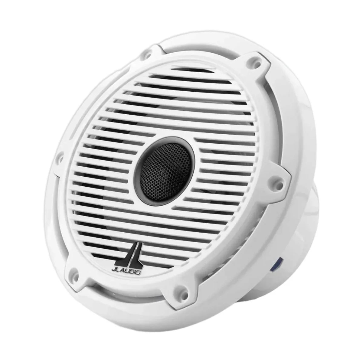 Image of a JL Audio marine speaker on a white background.