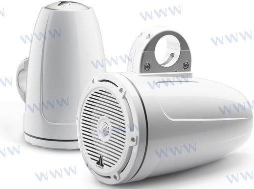 مكبرات صوت JL AUDIO M6 محورية برجية، مقاس 7.7 بوصة، لون أبيض | رقم المنتج الأصلي 6-770ETXV3-GW-C-GWGW | مكبرات صوت | JL AUDIO