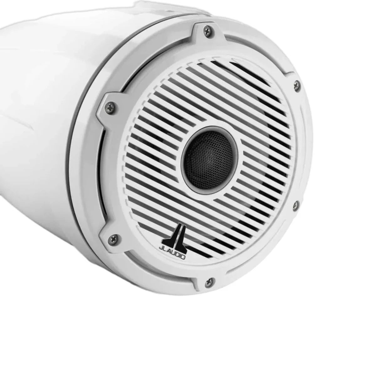 Image of a marine tower speaker on a white background.