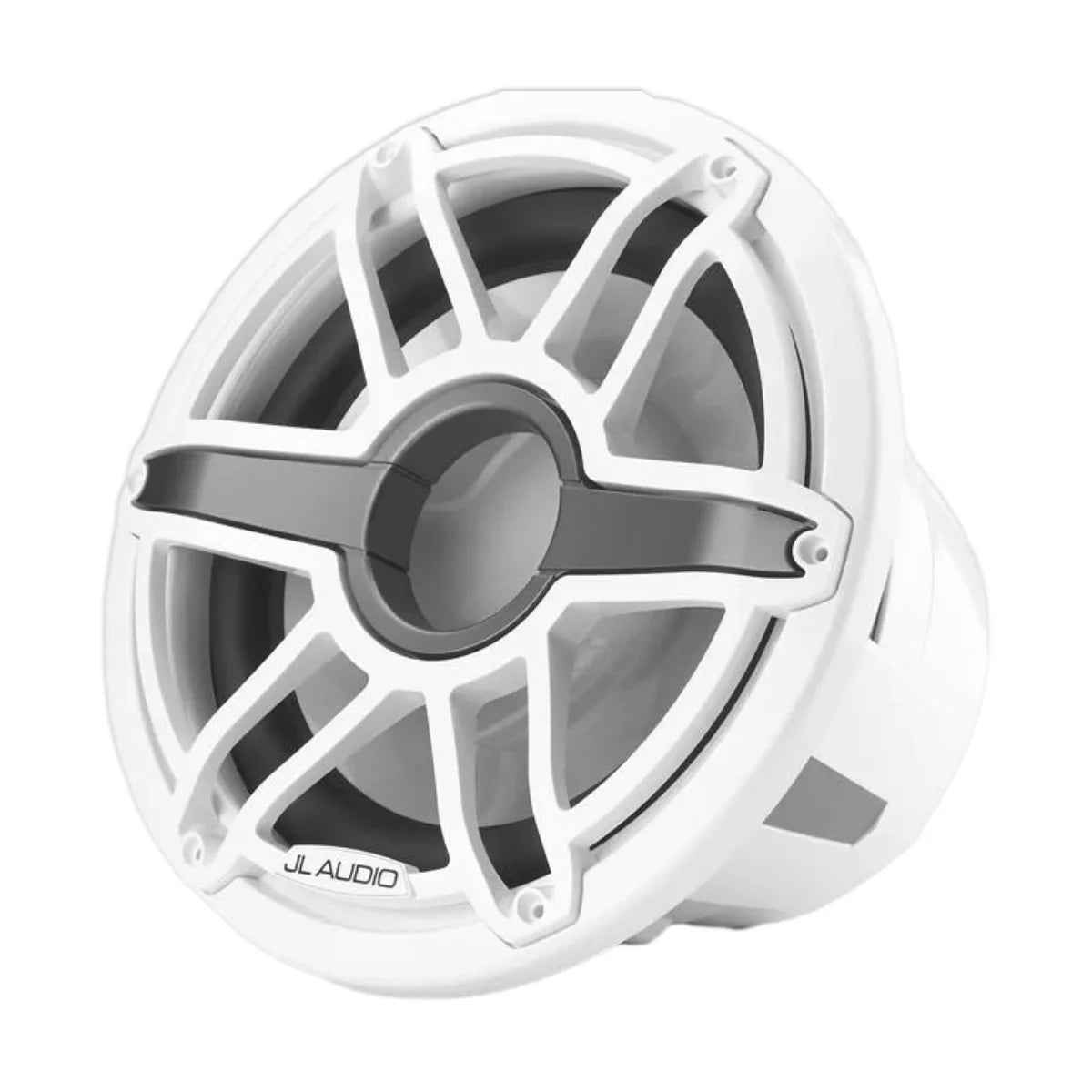 Image of a marine subwoofer on a white background.