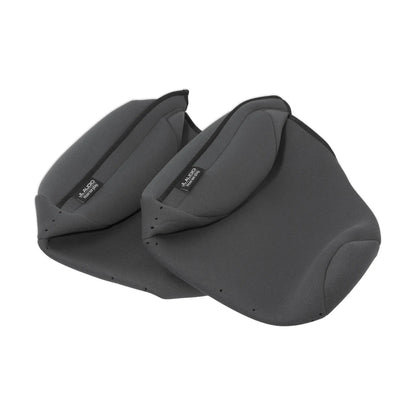 Image of a pair of JL Audio marine speaker protective covers on a white background.