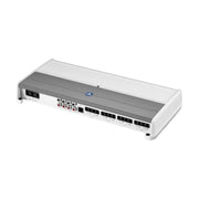Image of a marine amplifier on a white background.