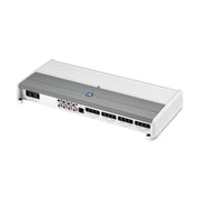 Image of a marine amplifier on a white background.