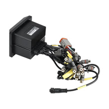 Image of a marine audio control panel on a white background.