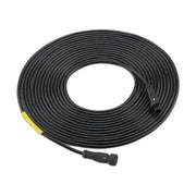 Image of a coiled up NMEA cable on a white background.