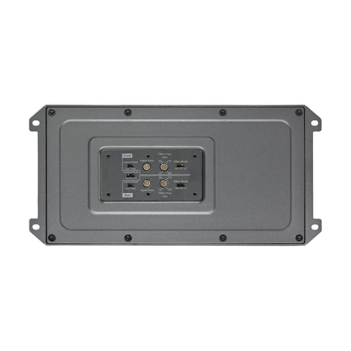 Image of an audio amplifier on a white background.