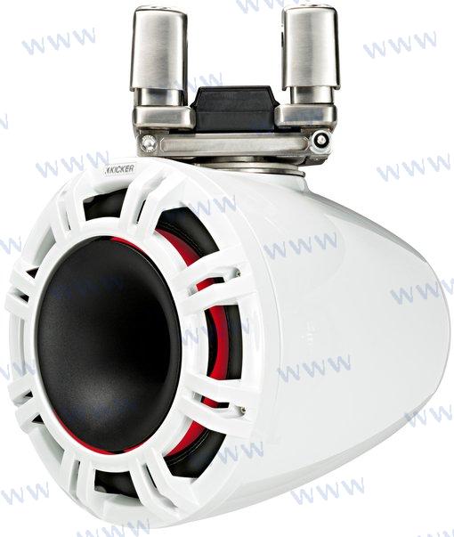 SISTEMA DE TORRE DE BOCINA DE 9" CON REJILLA NEGRA LED | OEM 44KMTC94 | ALTAVOCES | KICKER AUDIO