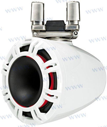 SISTEMA DE TORRE DE BOCINA DE 9" CON REJILLA NEGRA LED | OEM 44KMTC94 | ALTAVOCES | KICKER AUDIO