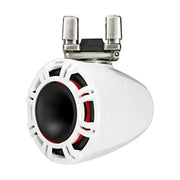 Image of a Kicker marine tower speaker on a white background.