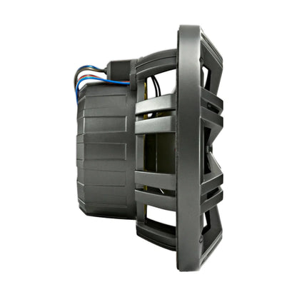 Image of a Kicker marine speaker on a white background.