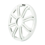 Image of a marine speaker grille on a white background.
