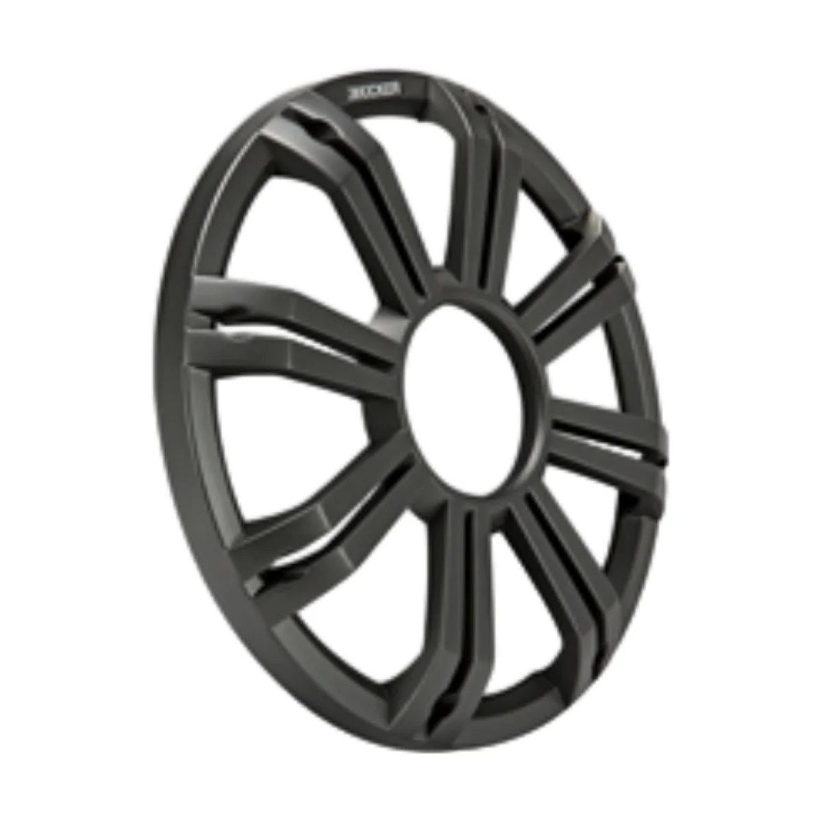 Image of a marine speaker grille on a white background.
