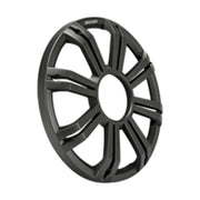 Image of a marine speaker grille on a white background.