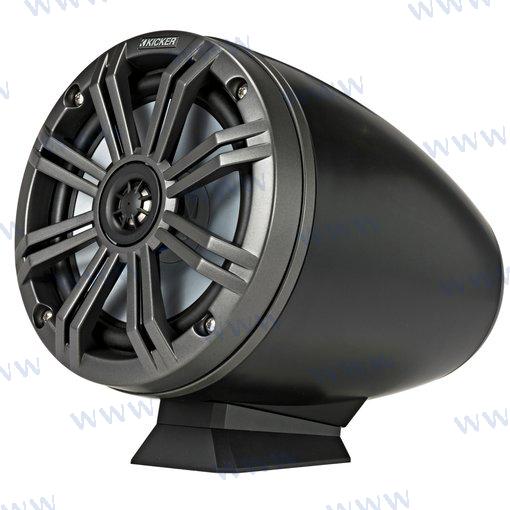 SISTEMA DE ALTAVOCES COAXIALES DE MONTAJE EN SUPERFICIE DE 6,5" | OEM 46KMFC65 | ALTAVOCES | KICKER AUDIO