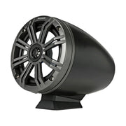 Image of a Kicker tower speaker on a white background.