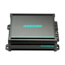 Image of a Kicker marine amplifier on a white background.