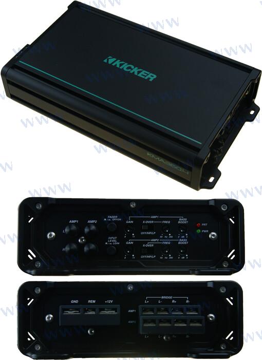 KM MARINE 360W 4 CANALES | OEM 48KMA3604 | ALTAVOCES | KICKER AUDIO