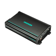 Image of a Kicker marine amplifier on a white background.