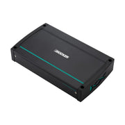 Image of a marine amplifier on a white background.