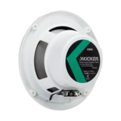 Image of a Kicker marine speaker on a white background.