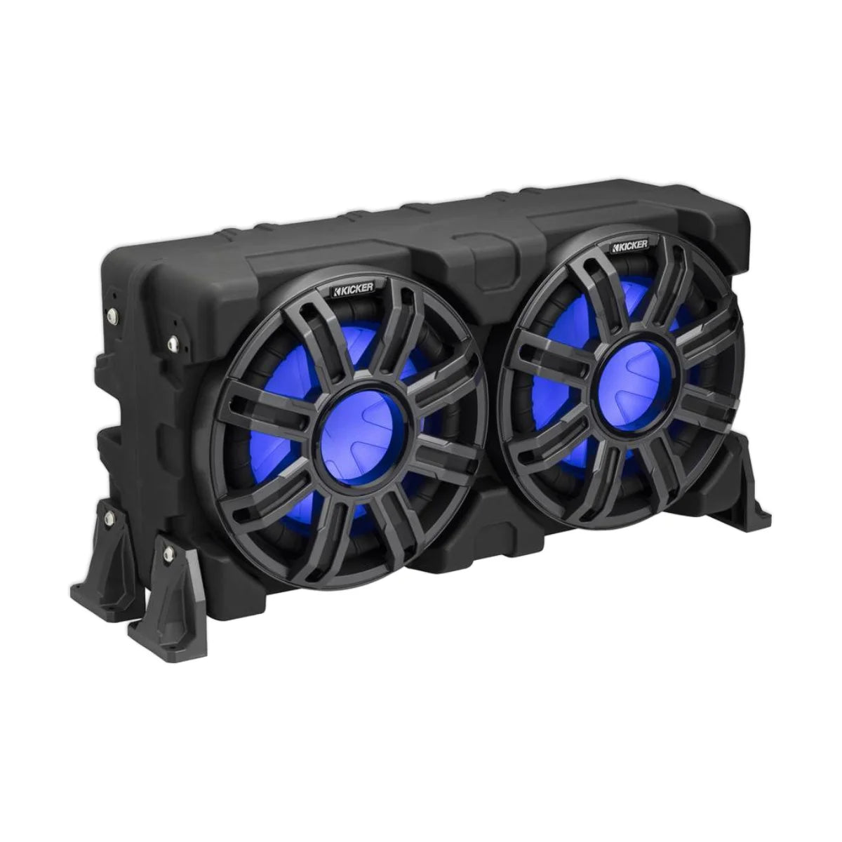 Image of a marine subwoofer enclosure on a white background.