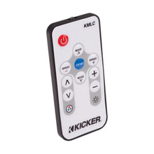 Image of a Kicker marine audio LED lighting remote.