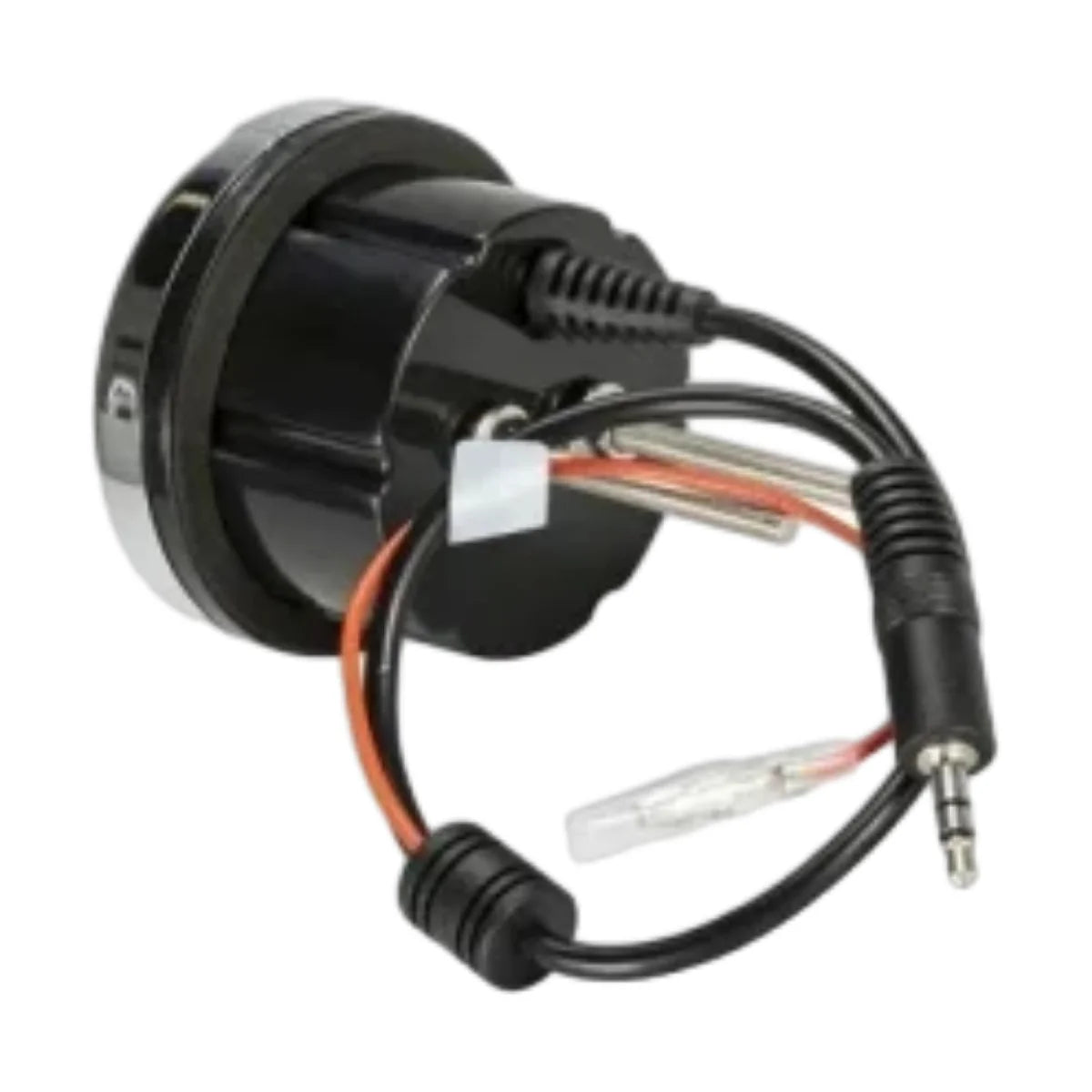 Image of a marine audio control panel on a white background.