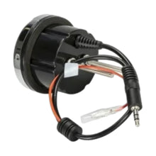 Image of a marine audio control panel on a white background.