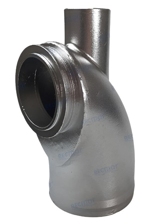 Grey exhaust elbow for Myanmar.