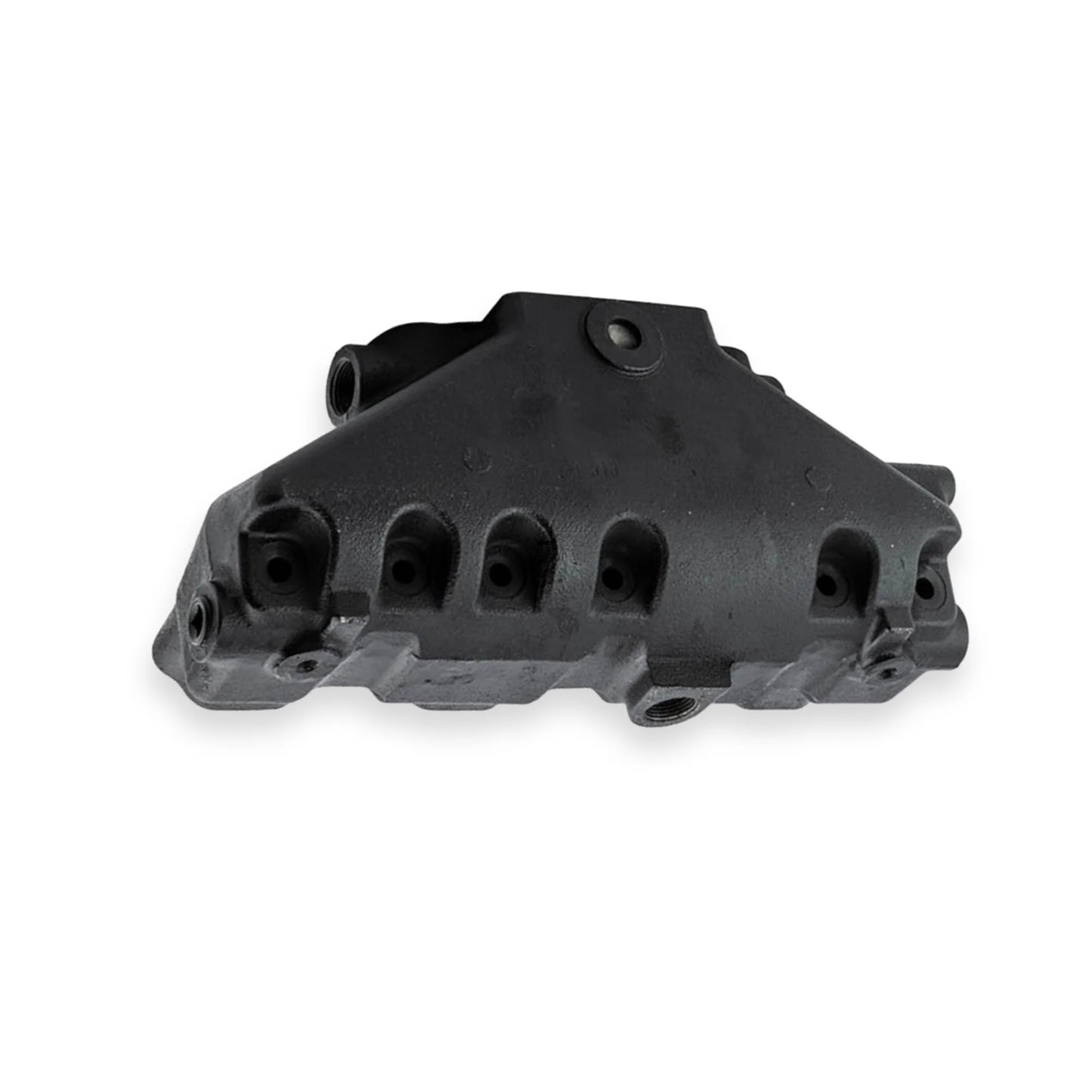 MAR612 Manifold for Mercruiser showing the outside face and bolt holes on a white background.