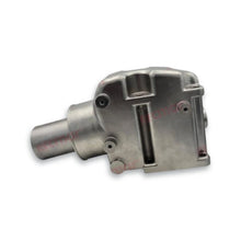 Stainless steel MAR988INOX exhaust manifold riser elbow, side view.